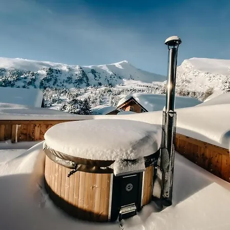 Heidi Chalets Falkert Heidialm - Chalets Bergwinter Patergassen Extérieur photo